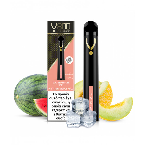 DINNER LADY V800 DISPOSABLE WATERMELON ICE 20MG 